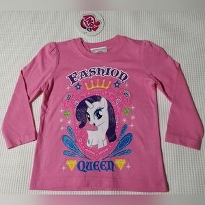 🔥SALE🔥 My Little Pony Rarity "Fashion Queen" Girl's T-shirt NWT Sizes 2T, 3T
